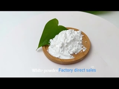 Polvo blanco crudo químico